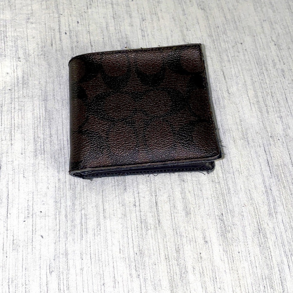 Mens coach wallet from the store